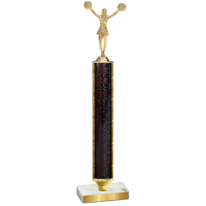 Value Black Glacier Cheerleading Trophy