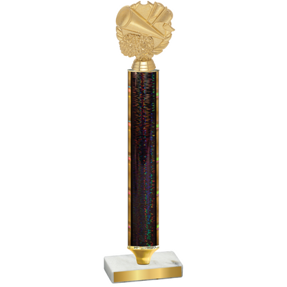 Value Black Glacier Cheerleading Trophy