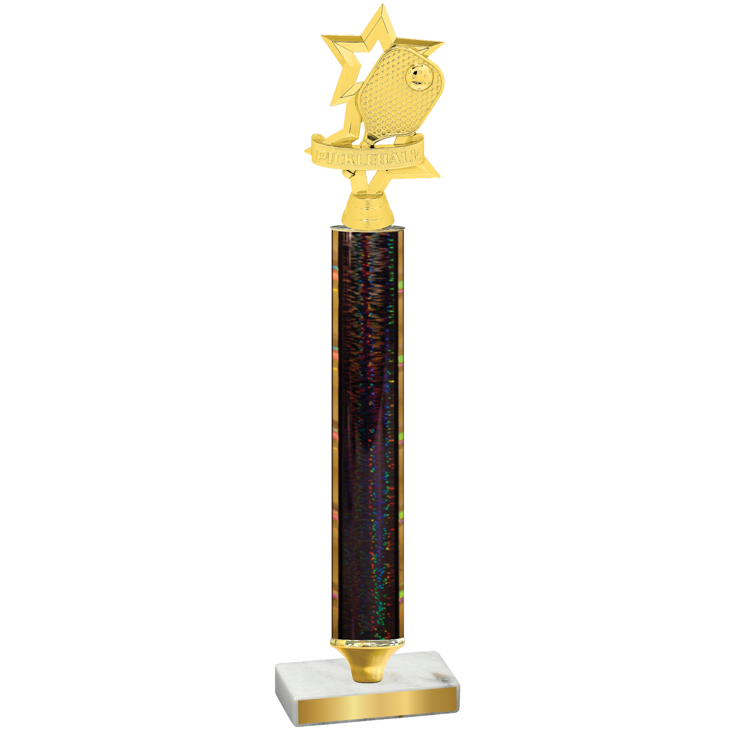 Value Black Glacier Pickleball Trophy