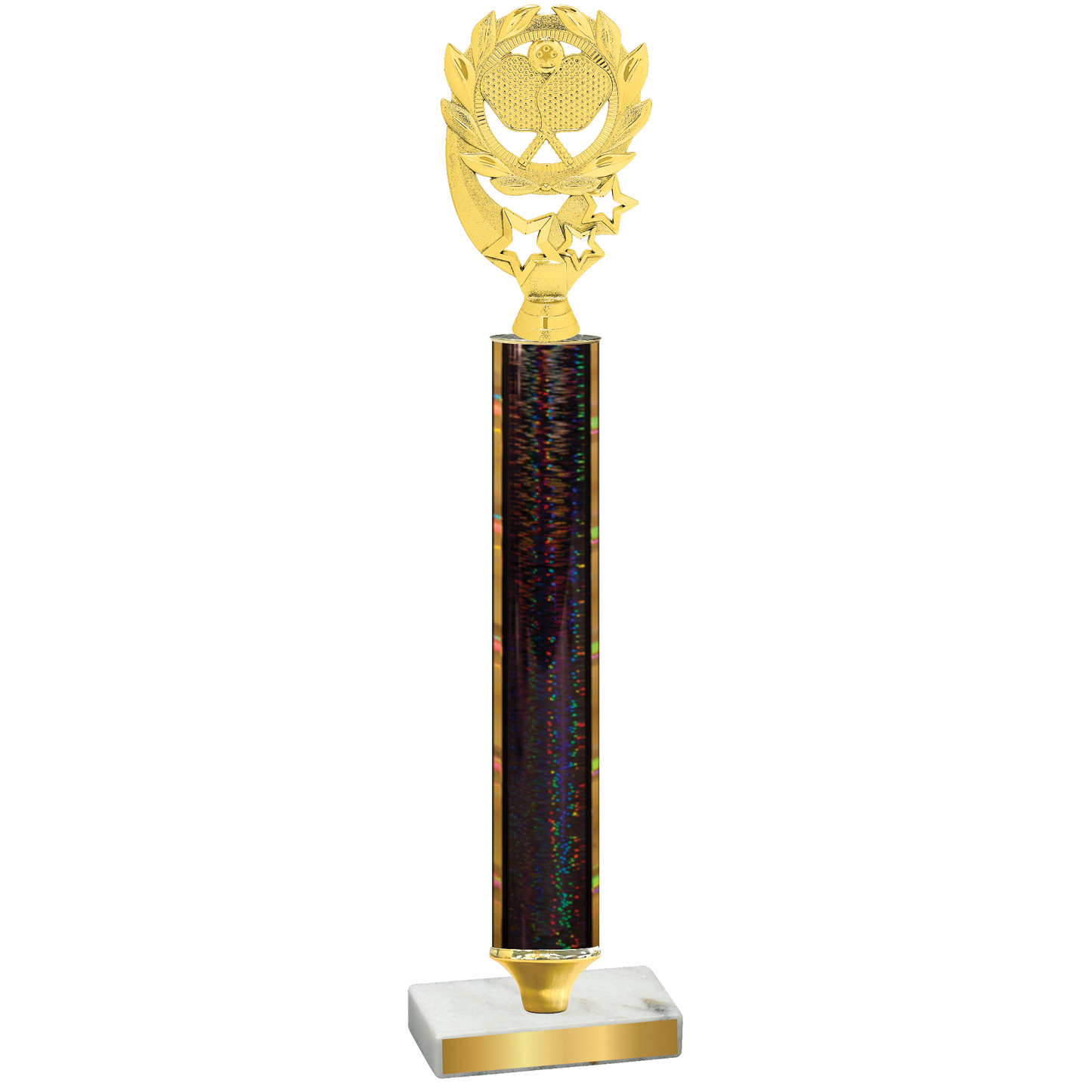 Value Black Glacier Pickleball Trophy