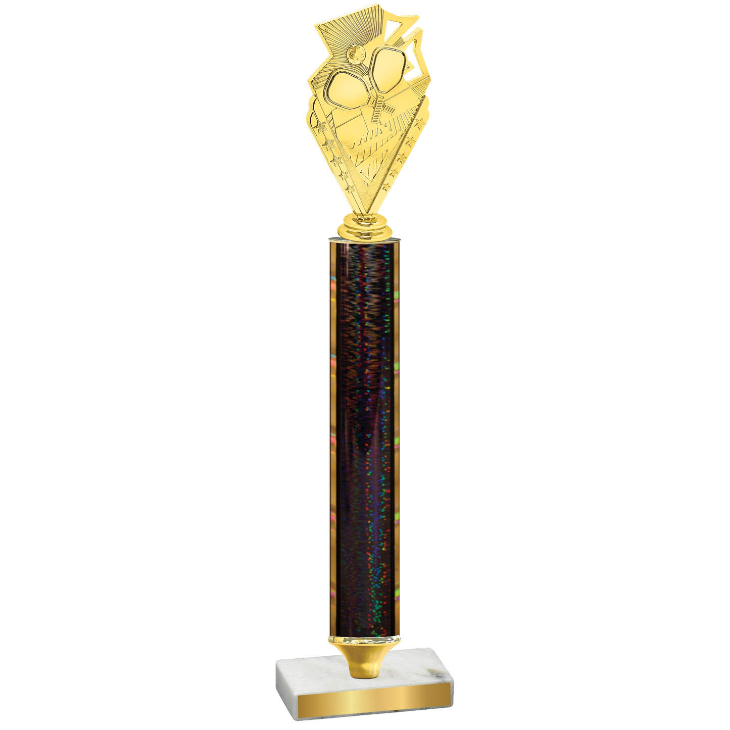 Value Black Glacier Pickleball Trophy