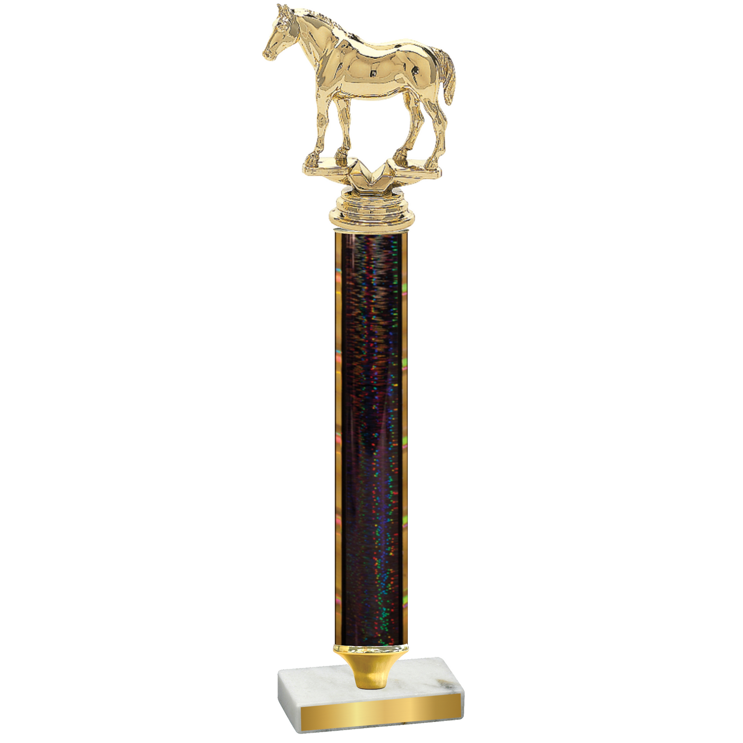 Value Black Glacier Horses Trophy