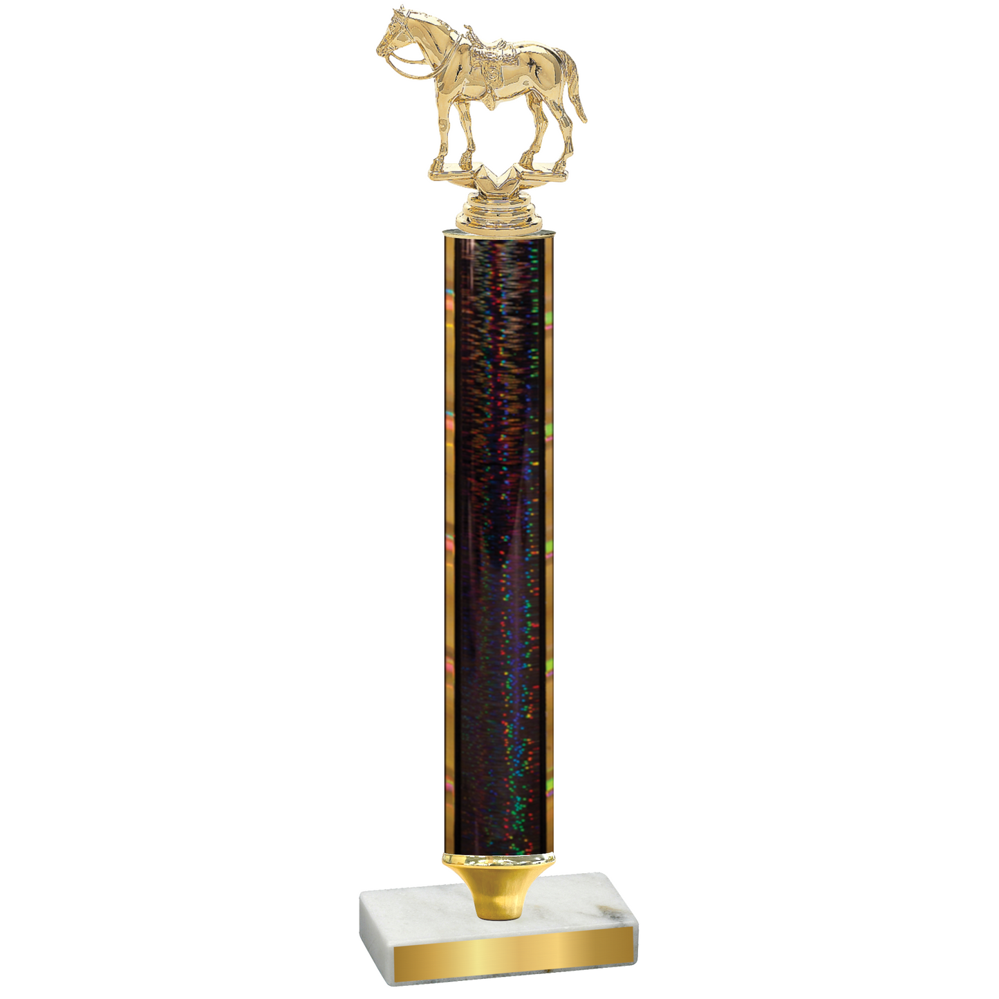 Value Black Glacier Horses Trophy