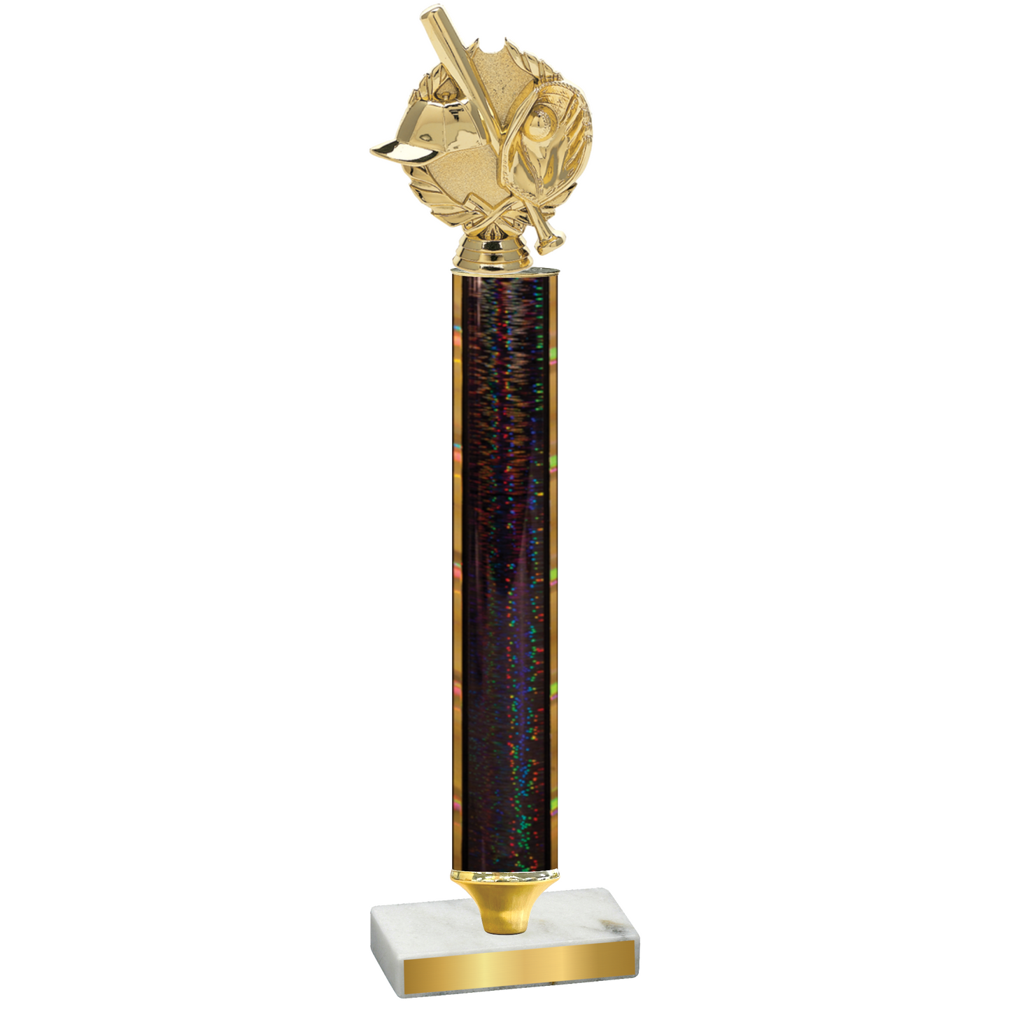 Value Black Glacier Baseball Trophy