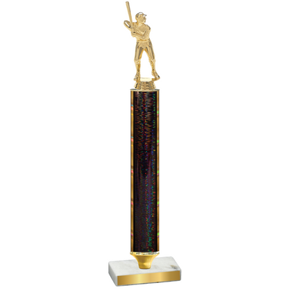 Value Black Glacier Baseball Trophy