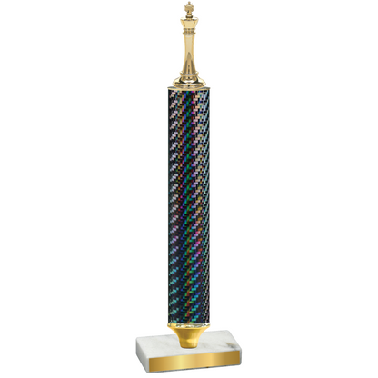 Value Black Carbon Fiber Chess Trophy