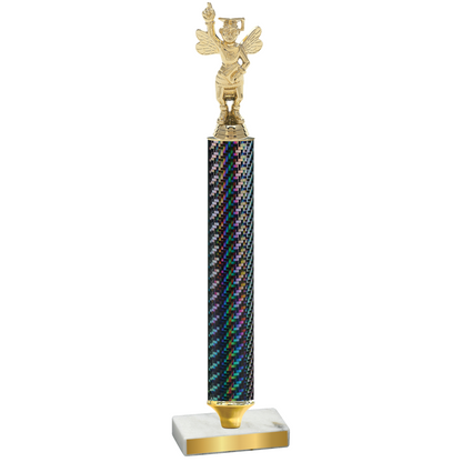 Value Black Carbon Fiber Academics Trophy