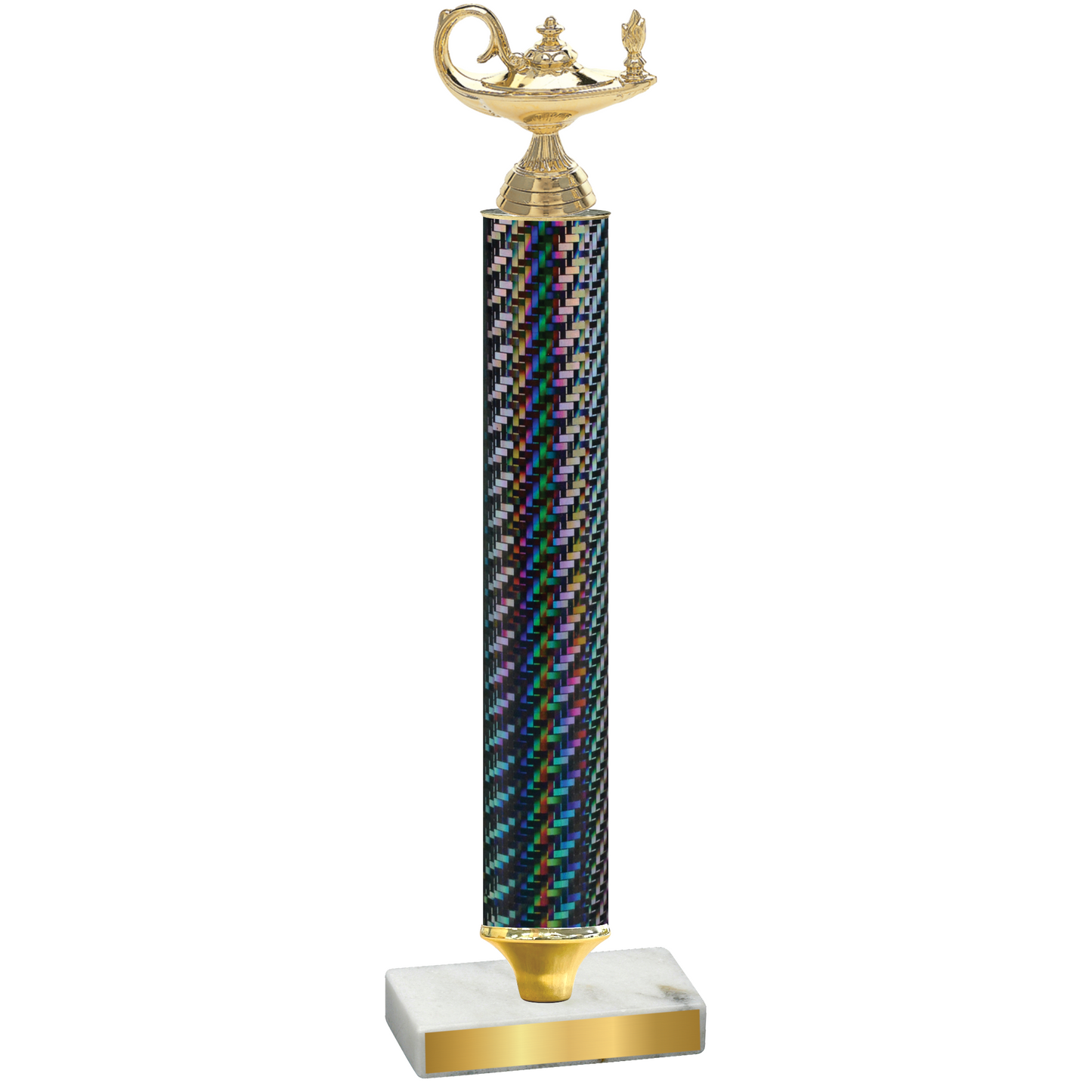 Value Black Carbon Fiber Academics Trophy