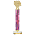 Value Pink Carbon Fiber Running Trophy