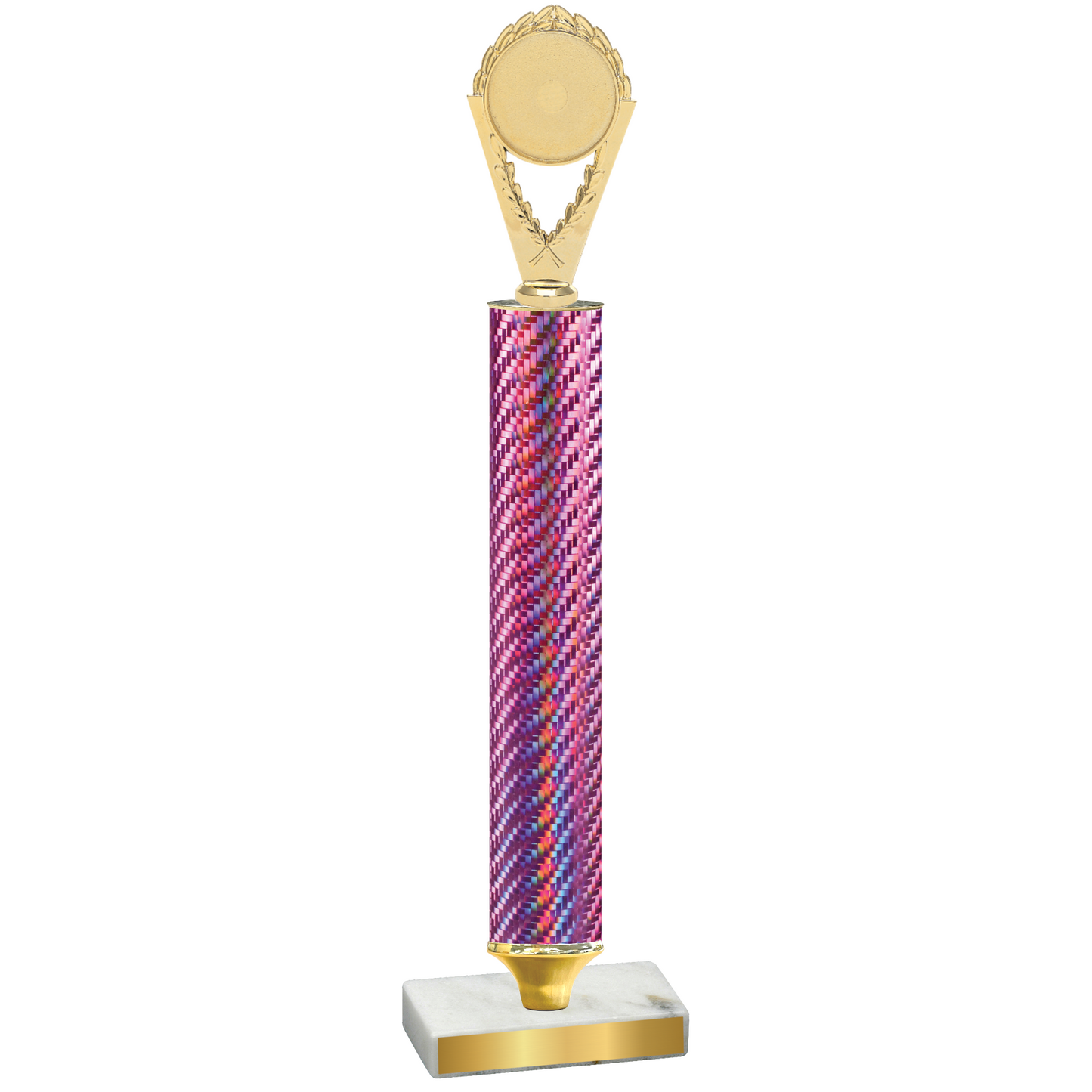 Value Pink Carbon Fiber Insert Trophy