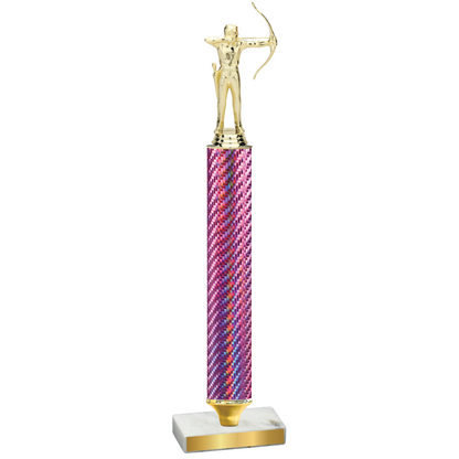 Value Pink Carbon Fiber Archery Trophy