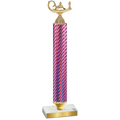Value Pink Carbon Fiber Academics Trophy
