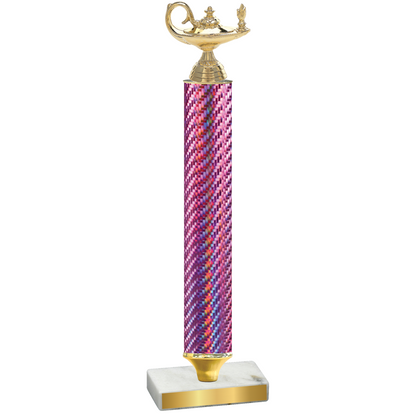 Value Pink Carbon Fiber Academics Trophy