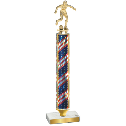 Value Flag USA Soccer Trophy