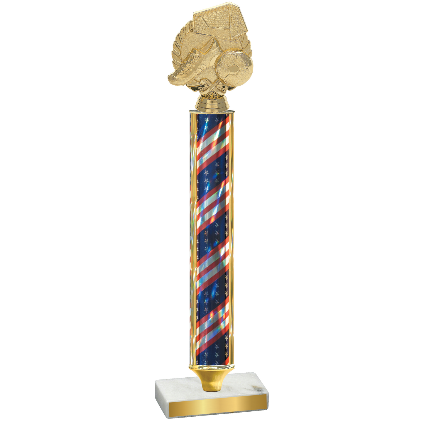 Value Flag USA Soccer Trophy