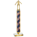 Value Flag USA Wrestling Trophy