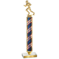 Value Flag USA Football Trophy