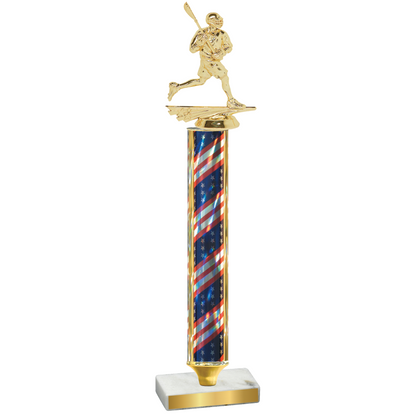 Value Flag USA Lacrosse Trophy