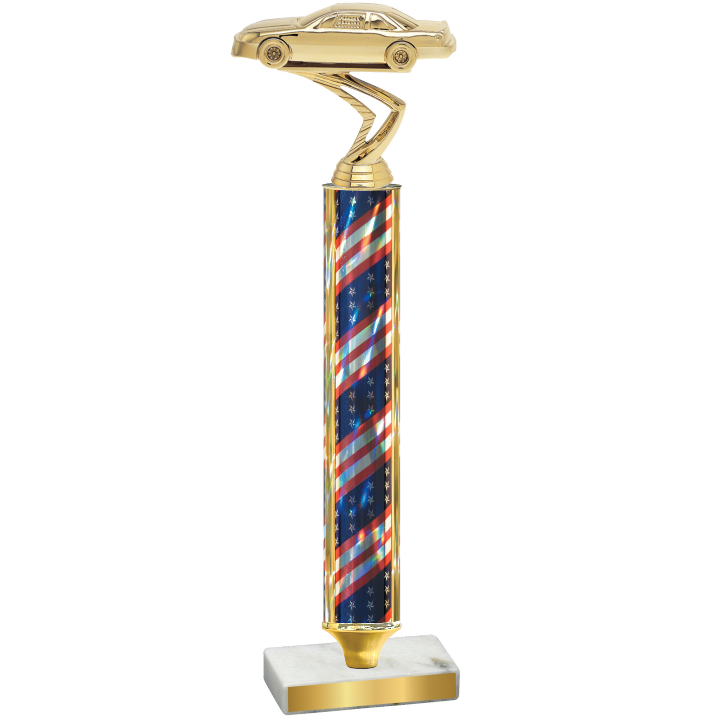 Value Flag USA Cars Trophy