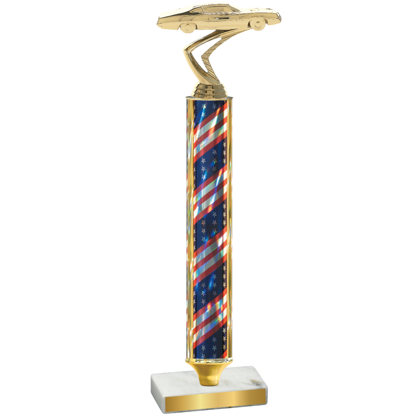 Value Flag USA Cars Trophy