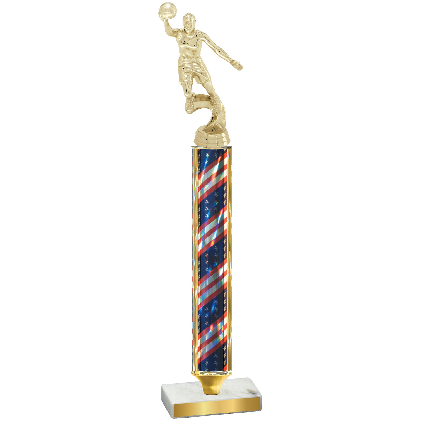 Value Flag USA Basketball Trophy