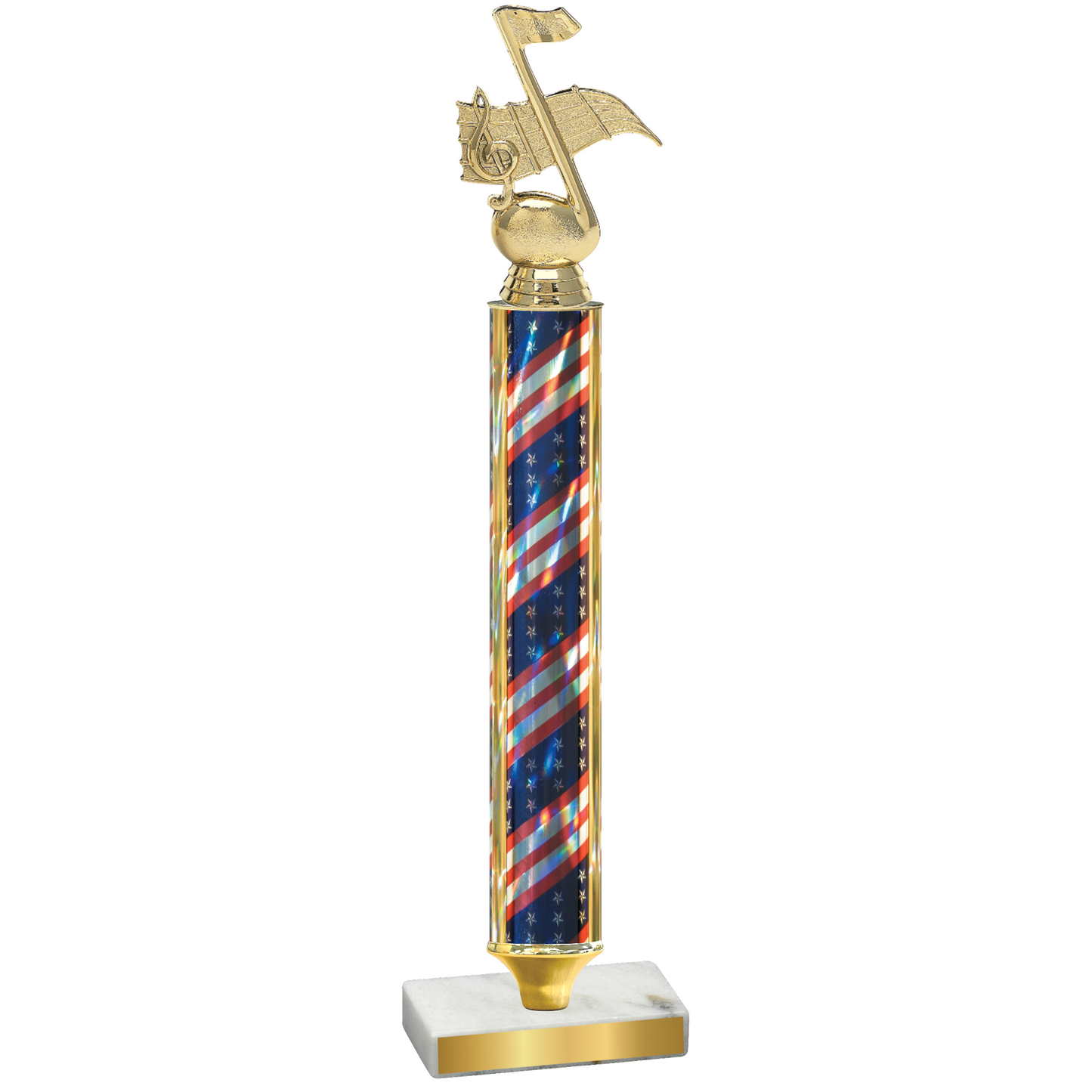 Value Flag USA Music Trophy