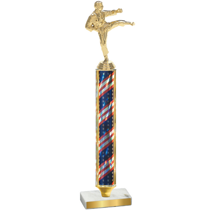 Value Flag USA Karate Trophy