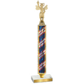 Value Flag USA Academics Trophy