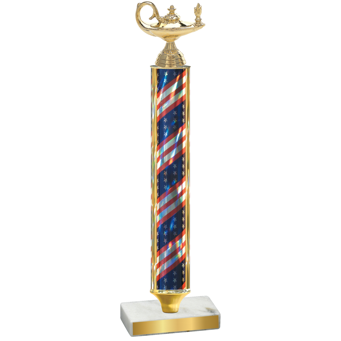 Value Flag USA Academics Trophy