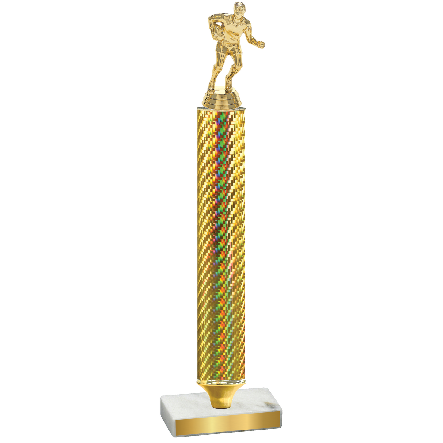 Value Gold Carbon Fiber Rugby Trophy