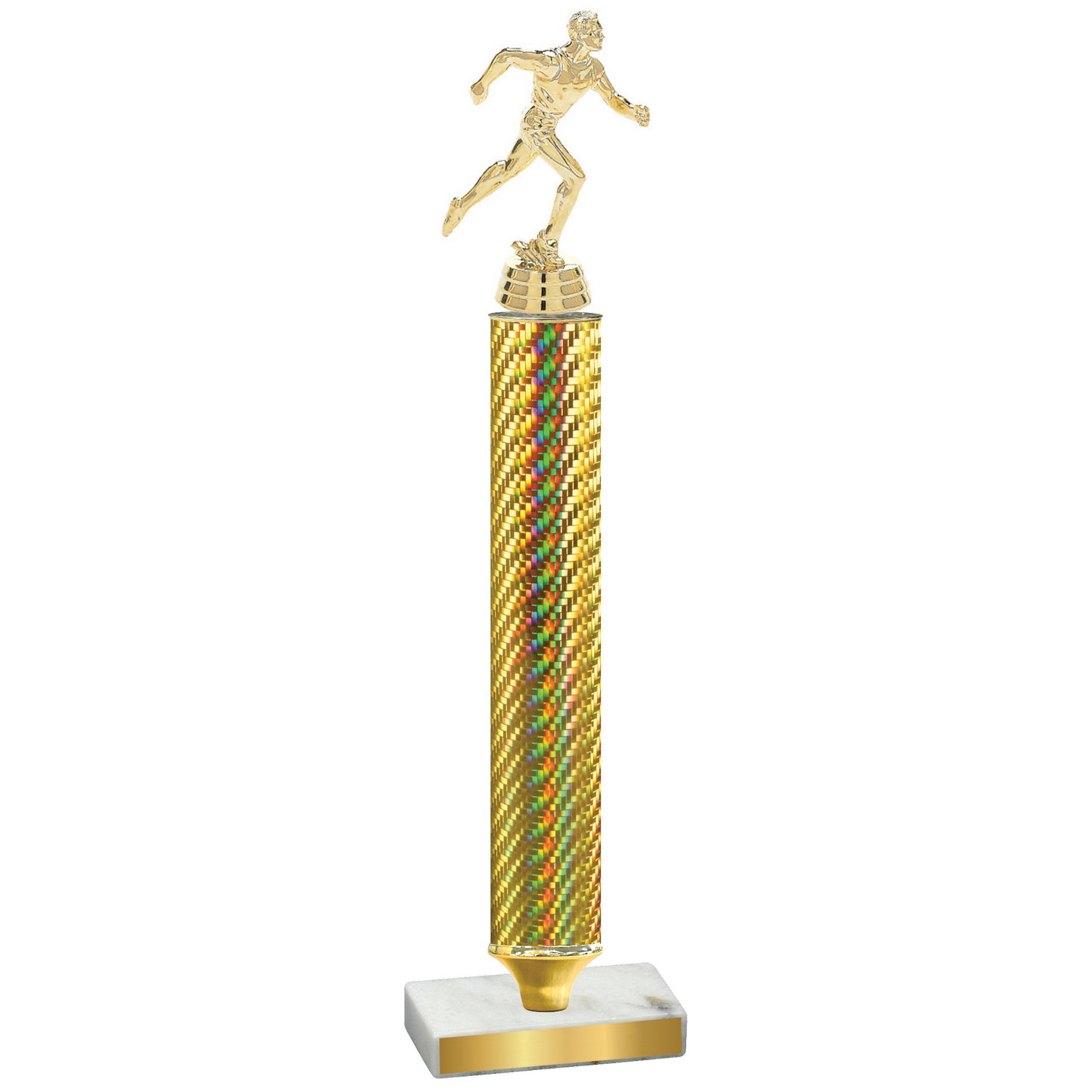 Value Gold Carbon Fiber Running Trophy