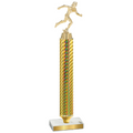 Value Gold Carbon Fiber Running Trophy