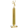 Value Gold Carbon Fiber Tennis Trophy