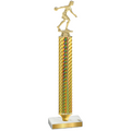 Value Gold Carbon Fiber Bowling Trophy