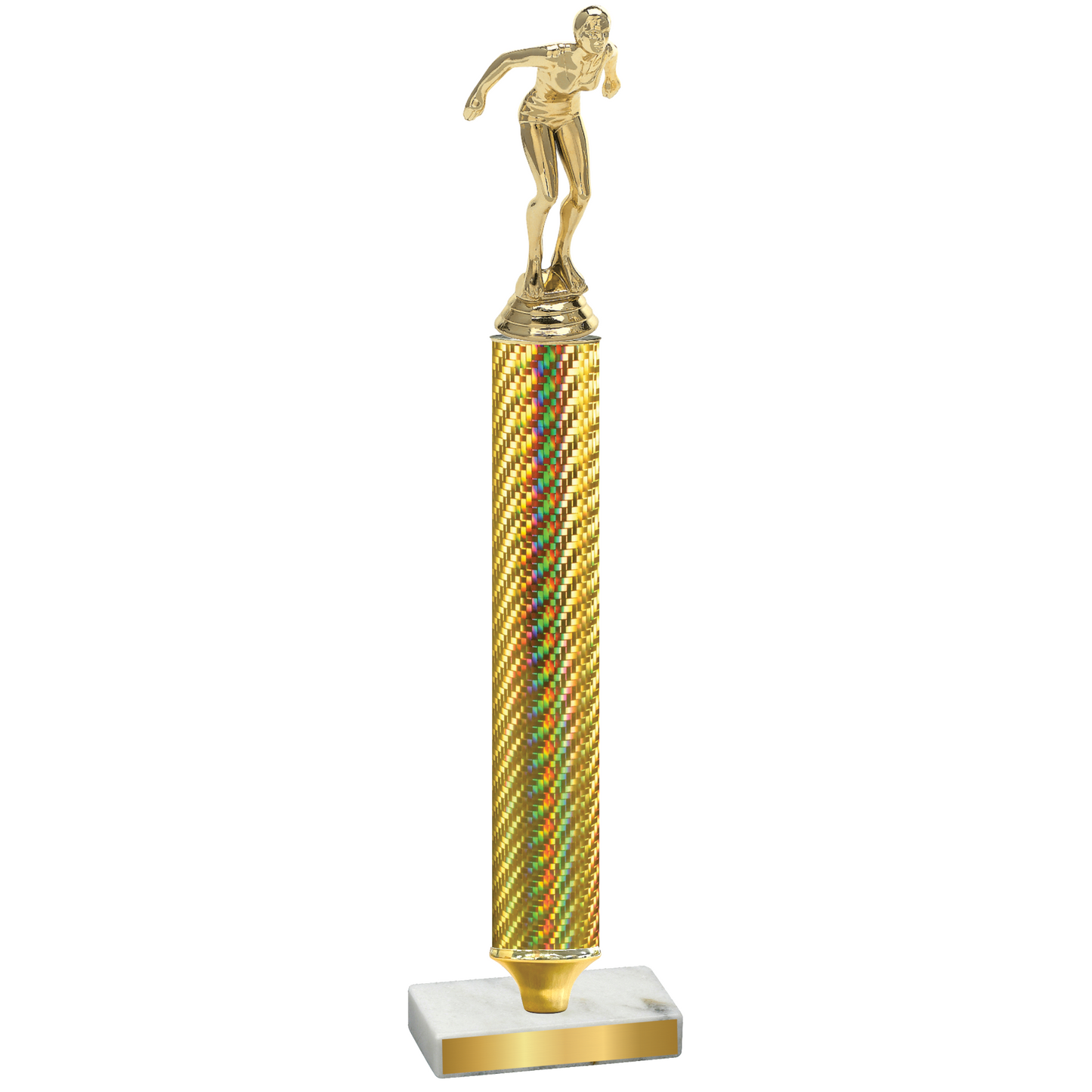 Value Gold Carbon Fiber Tennis Trophy