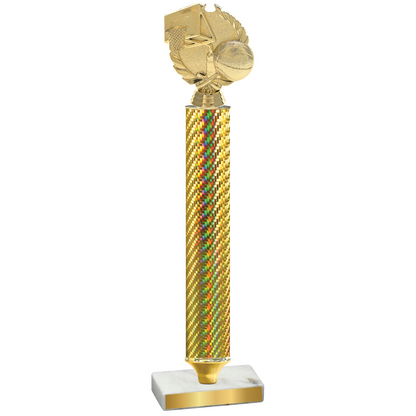 Value Gold Carbon Fiber Basketball Trophy