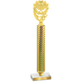 Value Gold Carbon Fiber Pickleball Trophy