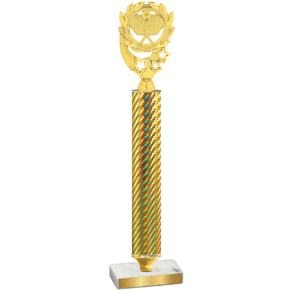 Value Gold Carbon Fiber Pickleball Trophy