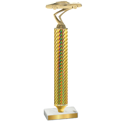 Value Gold Carbon Fiber Cars Trophy