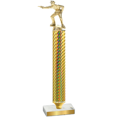 Value Gold Carbon Fiber Shooter Trophy