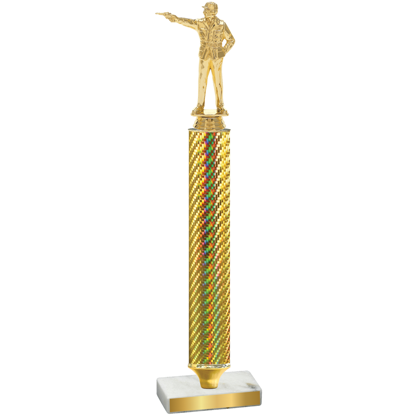 Value Gold Carbon Fiber Shooter Trophy