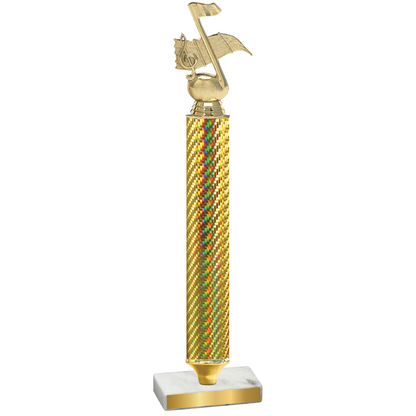 Value Gold Carbon Fiber Music Trophy