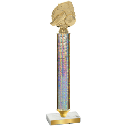 Value Silver Glacier Soccer Trophy