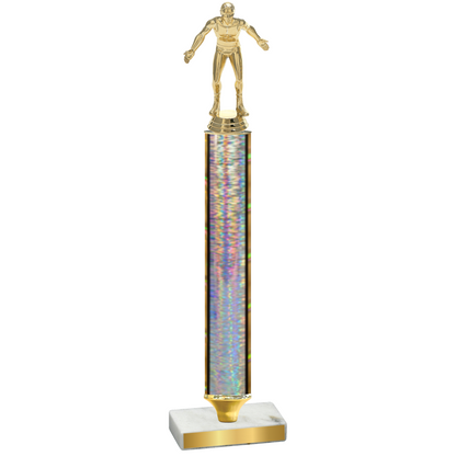 Value Silver Glacier Wrestling Trophy