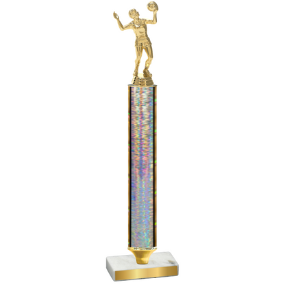 Value Silver Glacier Volleyball Trophy