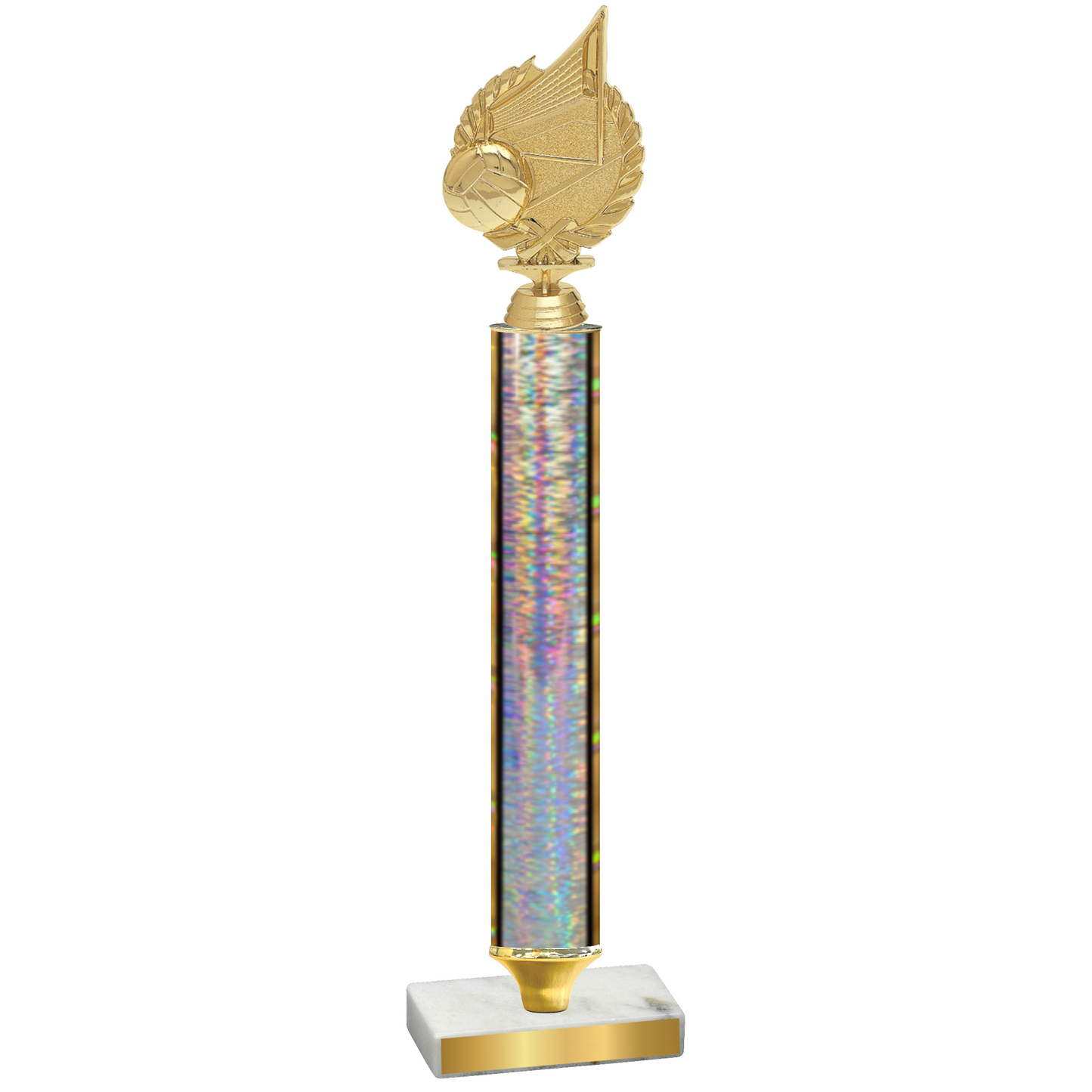 Value Silver Glacier Volleyball Trophy