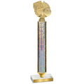 Value Silver Glacier Basketball Trophy