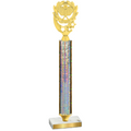 Value Silver Glacier Pickleball Trophy