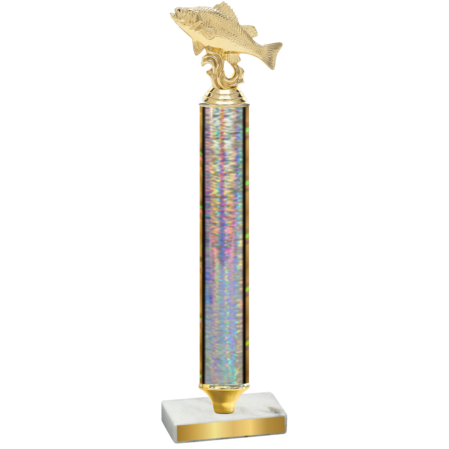 Value Silver Glacier Fishing Trophy