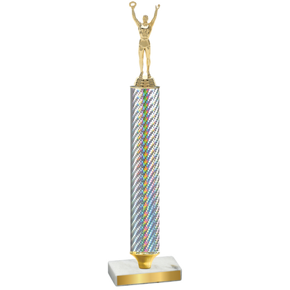 Value Silver Carbon Fiber Victory Trophy